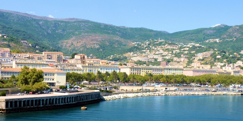 Korsika Handelshafen Bastia