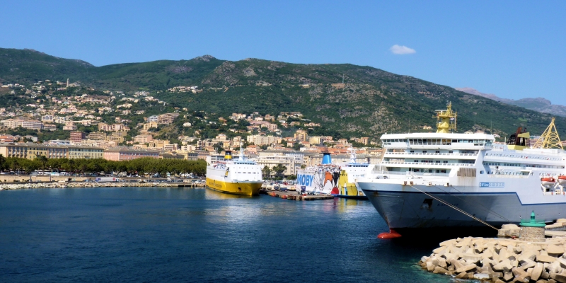 Korsika: Bastia Hafen