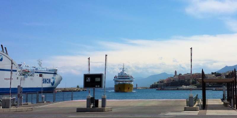 Korsika: Bastia Hafen