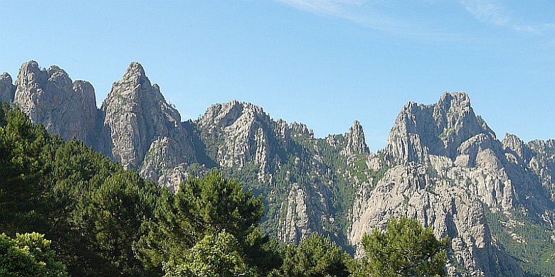 Bavella-Massiv