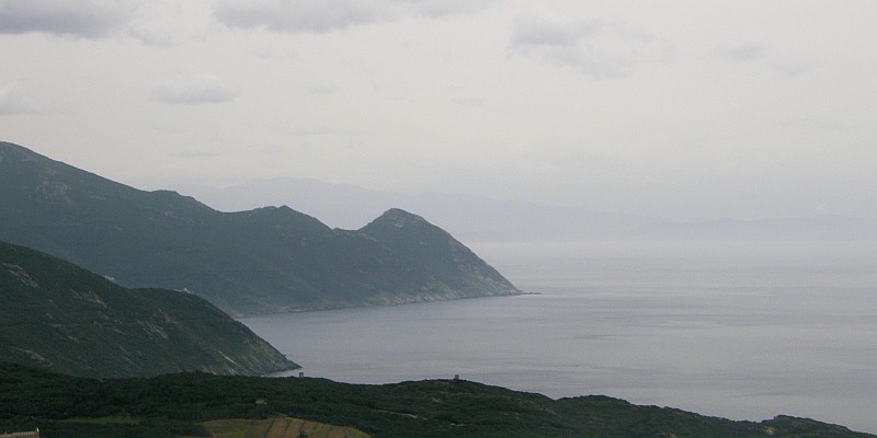 Korsika Westküste Regen