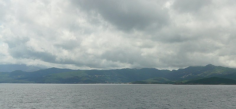 Korsika: Bastia Regenschauer