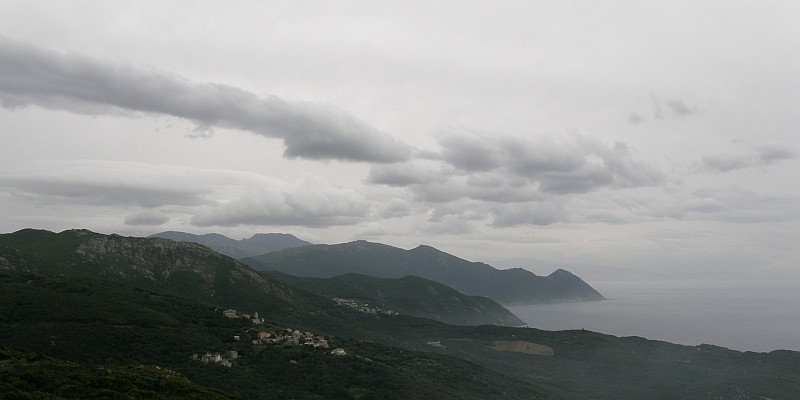 Korsika Westküste Regen