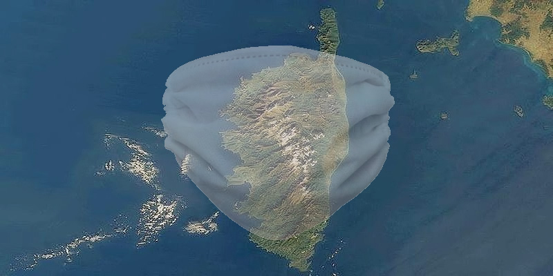 Korsika/Bonifacio: Mundschutzmaske wieder Pflicht 