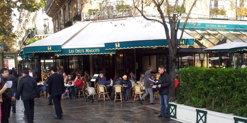 Les Deux Magots, Paris