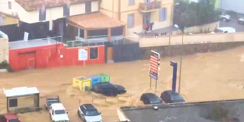 Ajaccio/Archiv Hochwasser