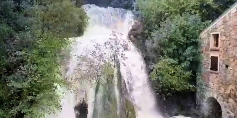 Unwetter auf Korsika