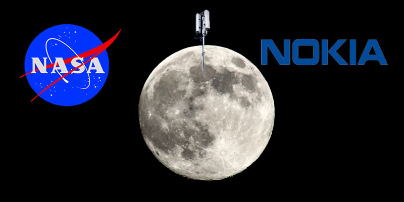 NASA & NOKIA planen Telefon auf dem Mond