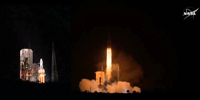 Start Delta IV-Heavy mit Raumsonde Parker